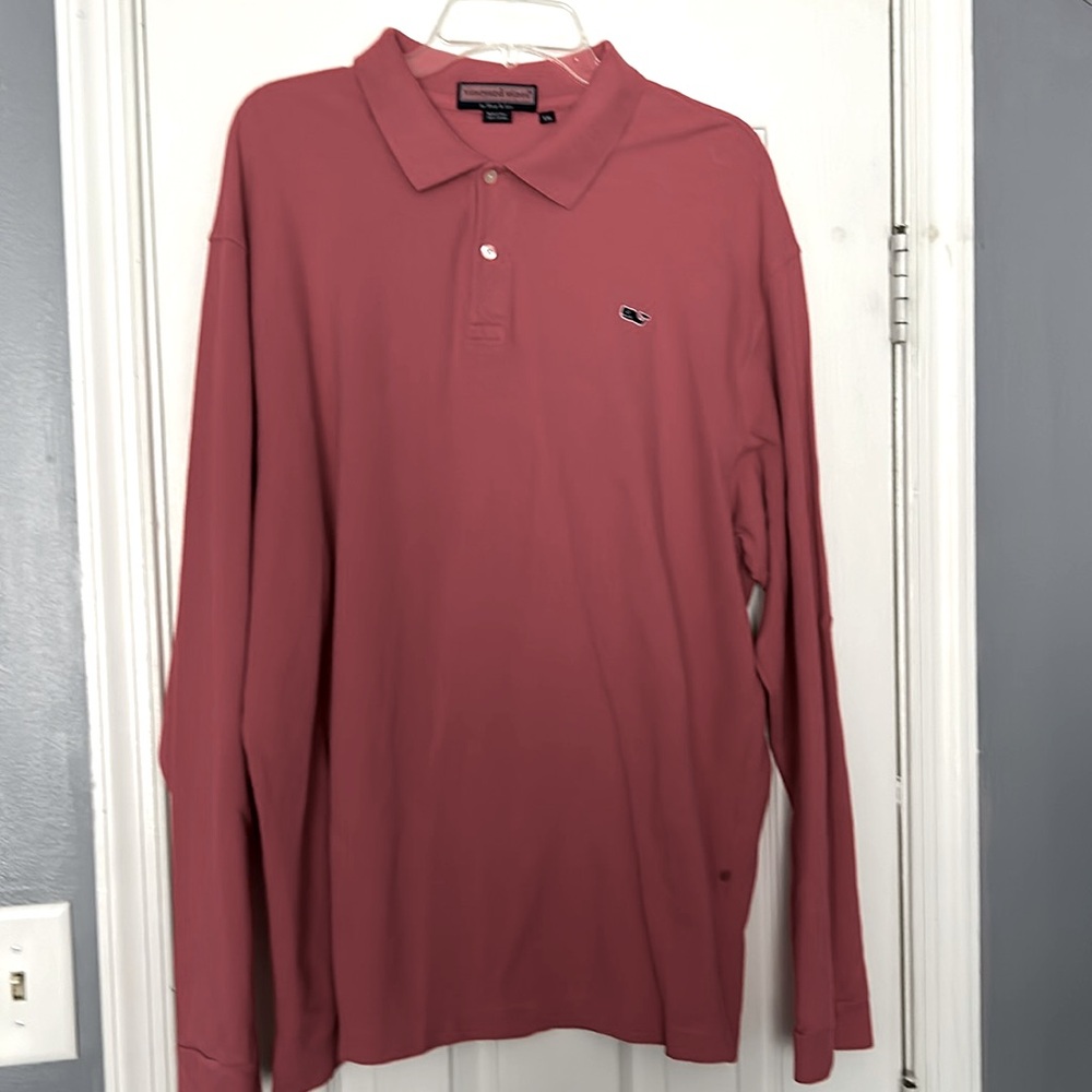 Long sleeve men’s shirt pinkish in color